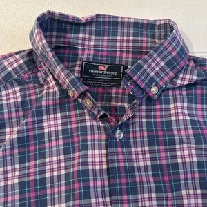 Vineyard Vines Performance Classic Fit Murray Shirt Long Sleeve